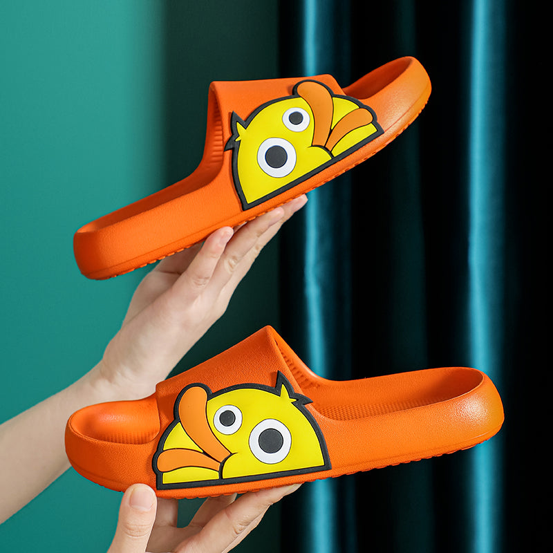 Sandals And Slippers Non-slip Home Indoor Bathroom Thick Cute Slippers