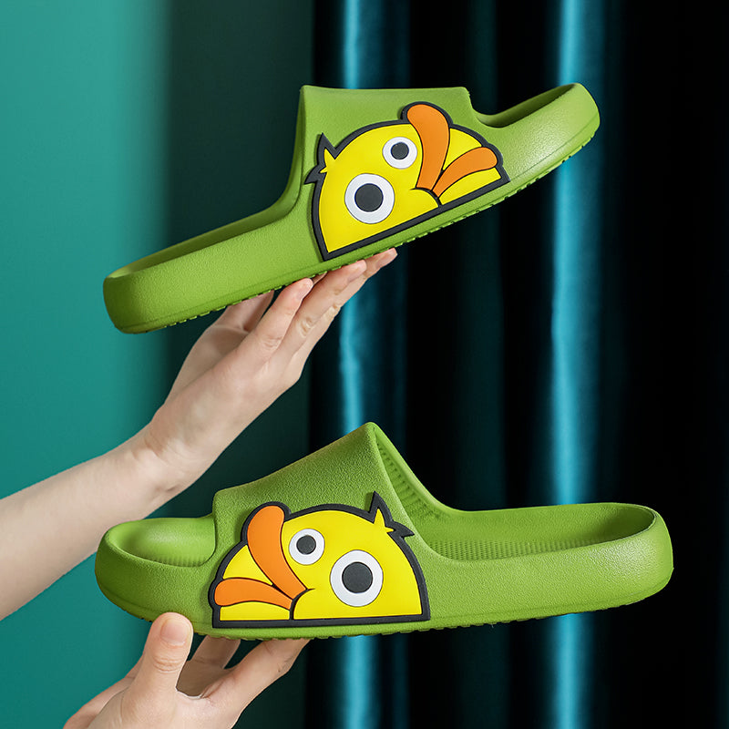 Sandals And Slippers Non-slip Home Indoor Bathroom Thick Cute Slippers
