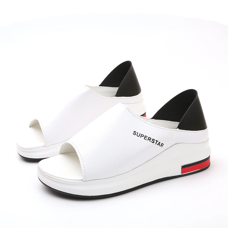 Muffin platform slippers