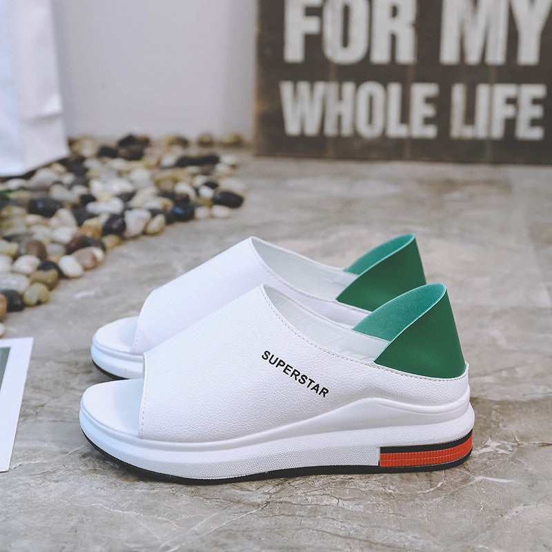 Muffin platform slippers